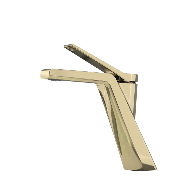 Bathroom cabinet copper brushed gun, grey washbasin faucet, Nordic simple and light luxury style underfloor basin cold and hot water faucet Item Picture
