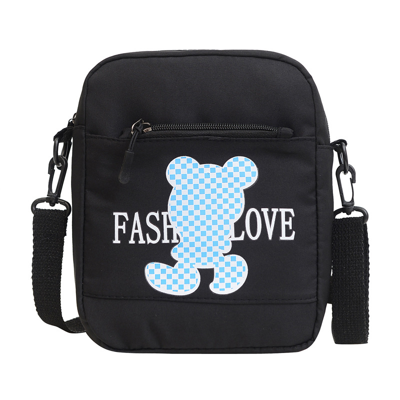 A simple and stylish single-shoulder bag, a new summer Oxford fabric large-capacity student bag, a Korean version of a single-shoulder crossbody bag Item Picture