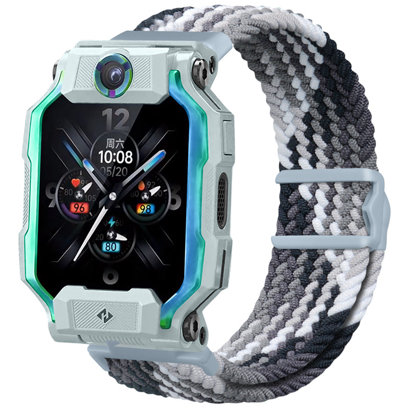This is suitable for the magnetic woven elastic strap of the Xiaotiancai smartwatch Z987653210 Q series and D series Item Picture