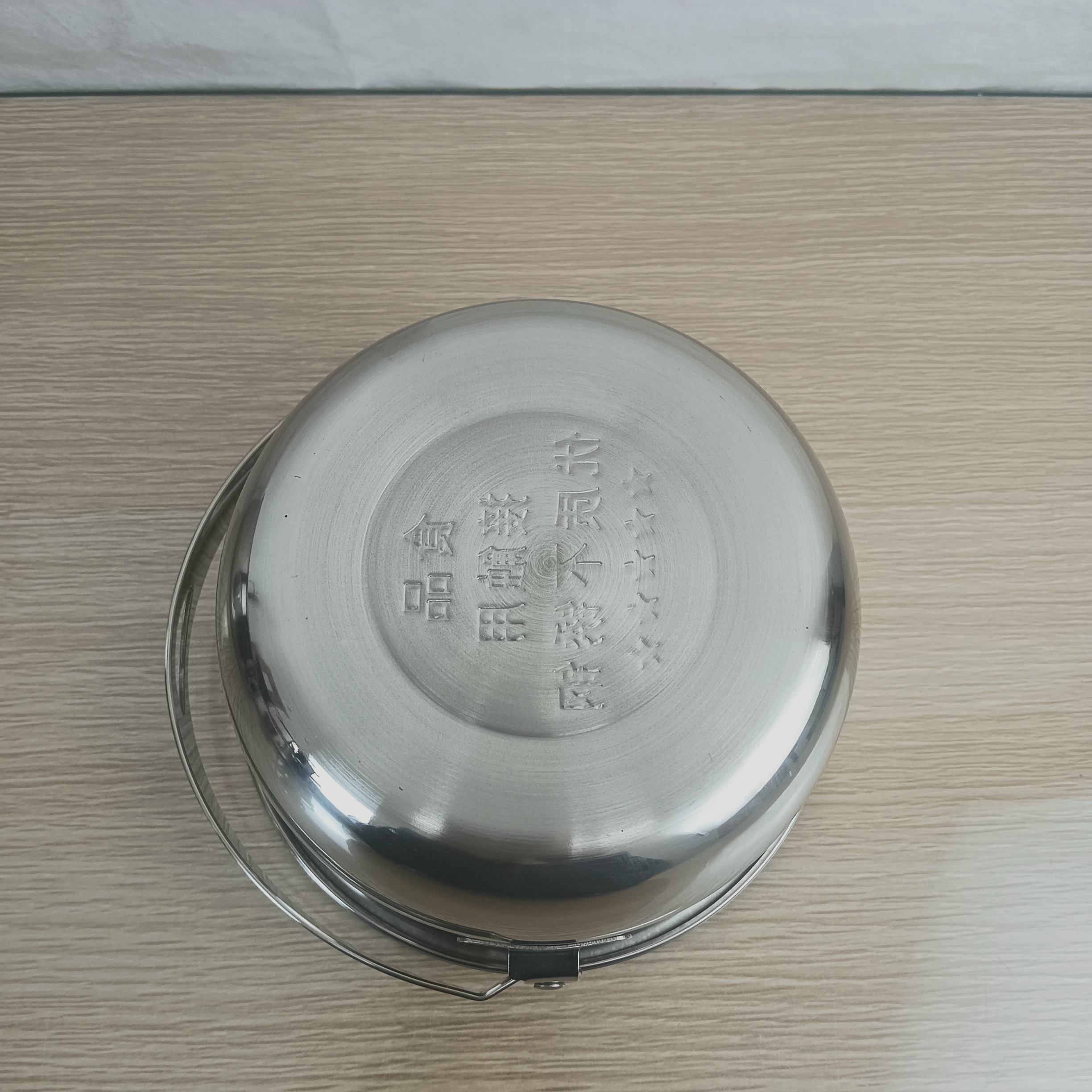DF68825 cooking pot, 304 stainless steel basin with lid, household oil basin, flavor cup, commercial round basin, deep oil basin, DF TRADINGHOUSE