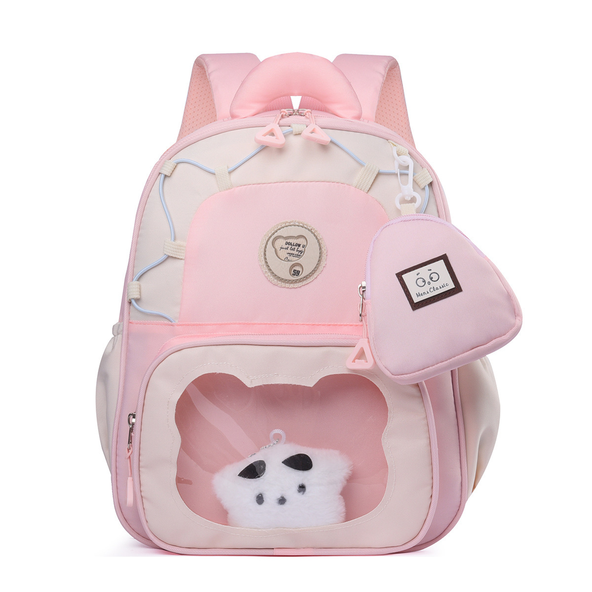 Kindergarten schoolbags, cartoon children's backpacks for the middle and senior classes, fashionable and versatile pain bags, travel bags for boys and girls in the preschool class Item Picture