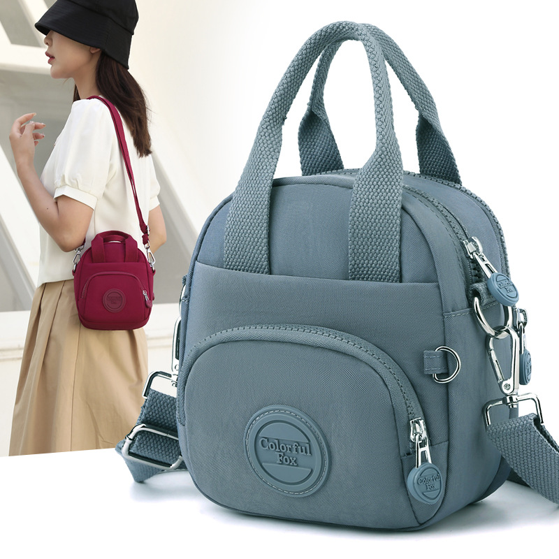 Colorful Fox's new women's single-shoulder bag, fashionable mini phone bag, portable and simple change key crossbody bag full figure