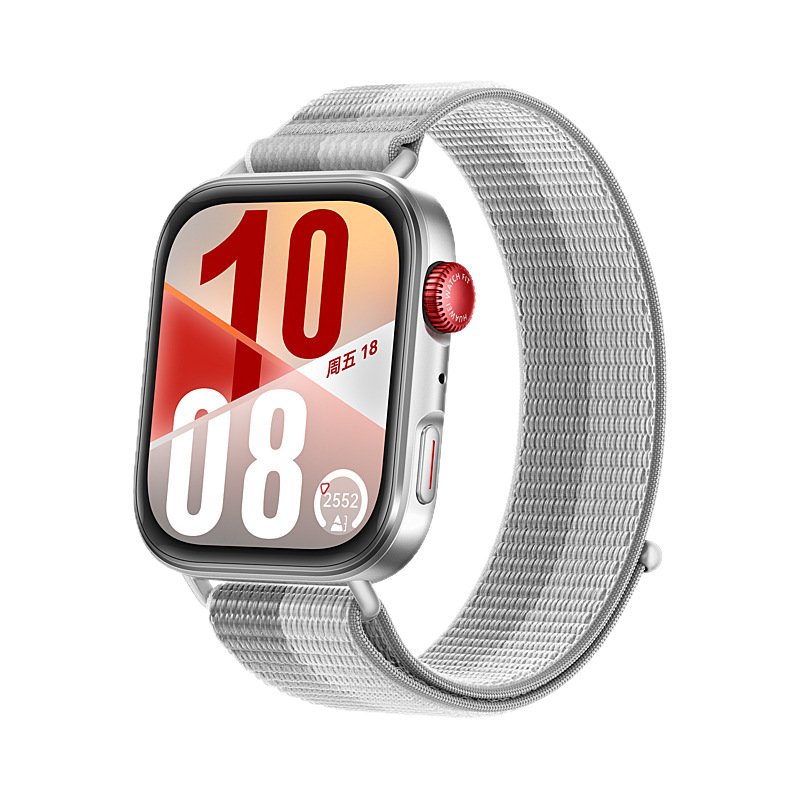 HUAWEI fit4pro watch strap: Huawei fit4/3 metal head grain one-piece nylon loop strap Item Picture