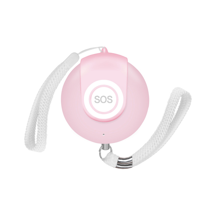 GPS anti-wolf alarm, a women's anti-wolf magic weapon with positioning function, rechargeable GSM card insertion personal alarm Item Picture