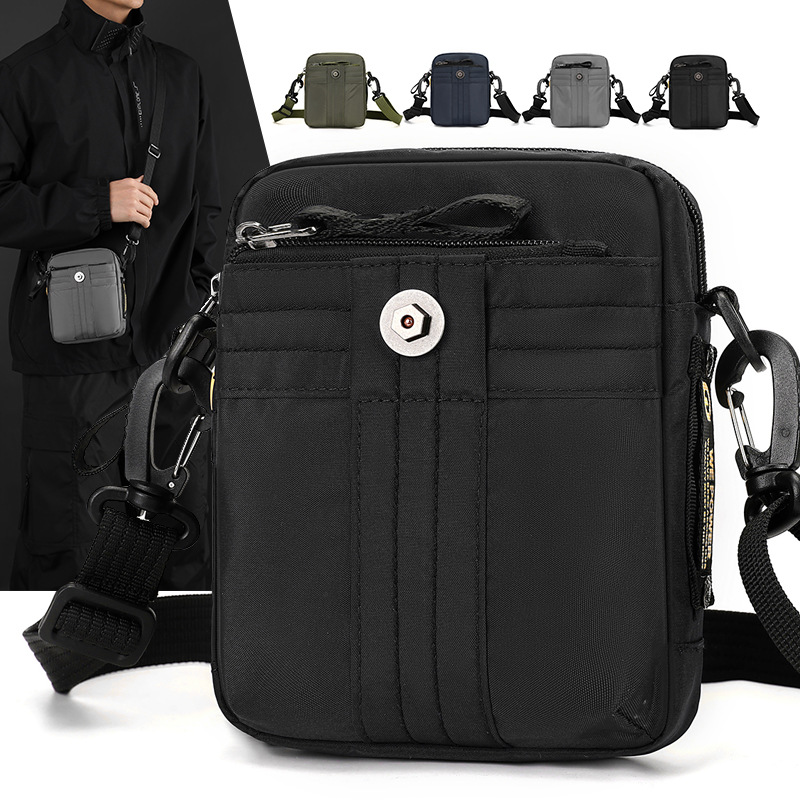 The new WEPOWER men's single-shoulder bag is casual and versatile, a portable crossbody bag for going out, and a wearable waist bag for going out full figure