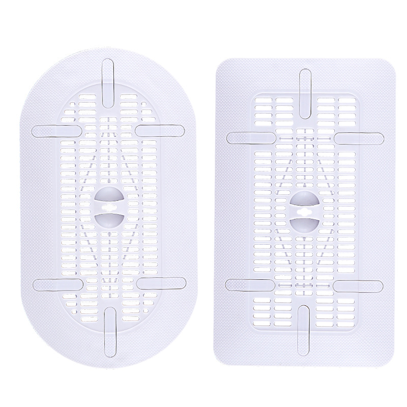 Factory wholesale squat toilet covers, squat pit covers, bedbug prevention, household toilet bowl safety covers, bathroom anti-slip treads Item Picture