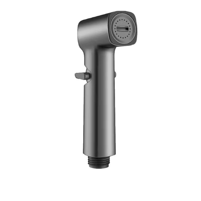 Household toilet flushing spray gun faucet companion, one in and two out, toilet and bathroom cleaning water gun, universal pressurized Item Picture