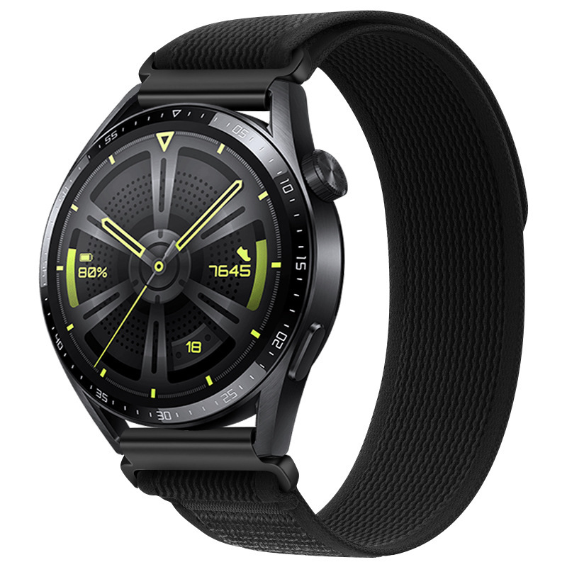 Compatible with Huawei watch GT 5/4 Pro watch strap and Garmin Samsung Watch 7/6 wild diameter loop nylon strap Application Scenario