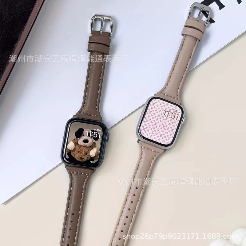 Suitable for iwatch Mini Waist slim leather strap, unique and niche InS-style smartwatch strap manufacturer in stock and in bulk Specification drawing
