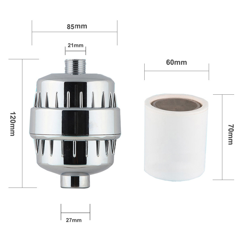 Filter showerhead water purification nozzle 10-15 layers 17-layer shower, shower water purifier show showerhead filter details Picture