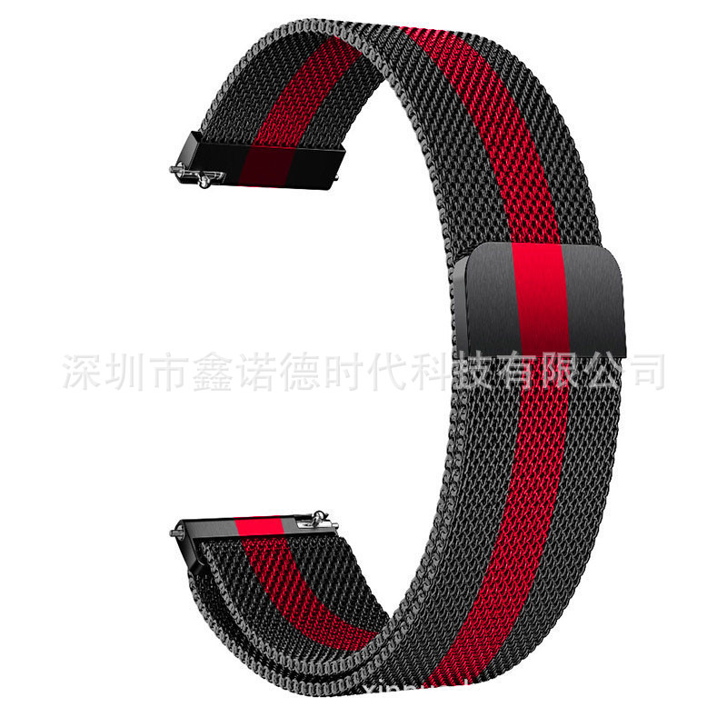 Milan straps: 20mm/22mm, 18mm / 24mm, flat strap, 18mm, raised strap Application Scenario
