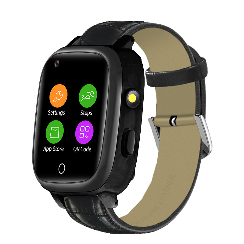 4G smart smartwatch for the elderly with positioning, anti-getting lost and anti-falling alarm, heart rate, video call and GPS details Picture