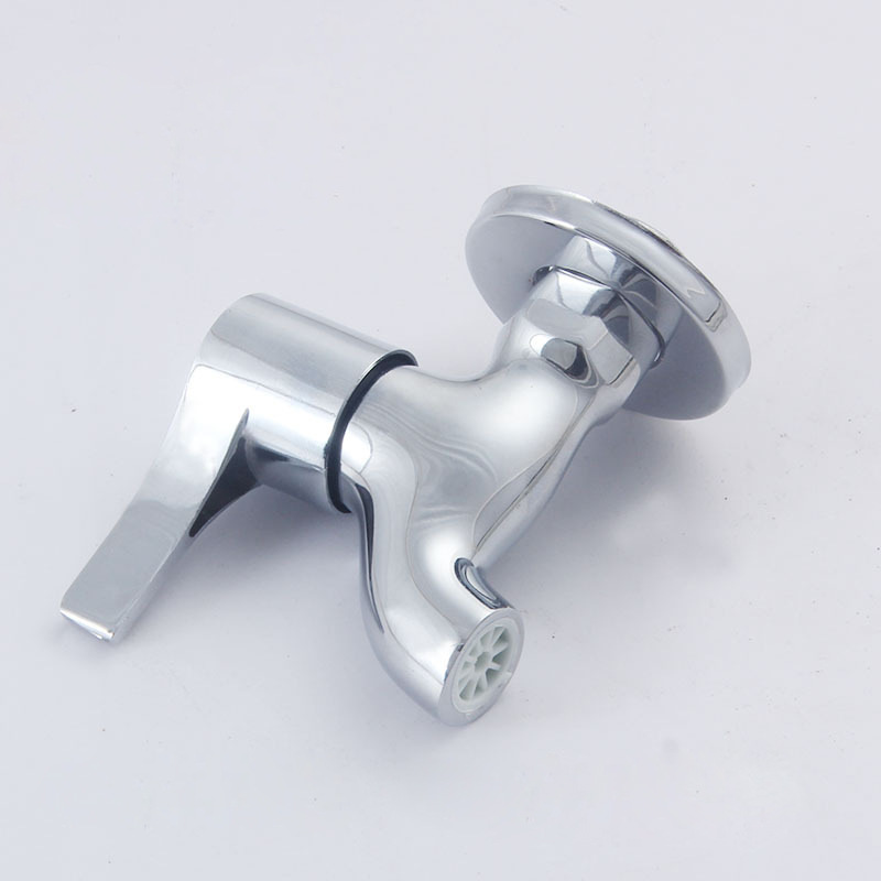 Mop sink faucet factory wholesale household quick-opening, all-copper, 4-inch thickened faucet, flat faucet Specification drawing