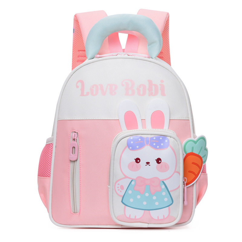 New children's backpacks for 3-6 years old boys and girls, cute cartoon dinosaur backpacks, lightweight kindergarten backpacks Item Picture