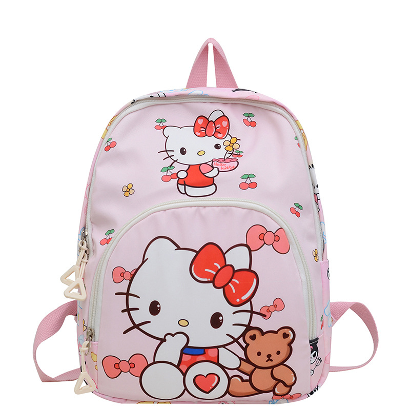 Cute cartoon, lightweight and lightweight schoolbag for kindergartens, fashionable and versatile children's backpacks for outdoor leisure travel Item Picture