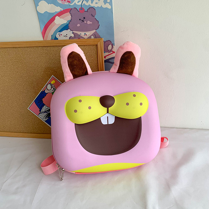 Kindergarten children's backpack, cute cartoon backguard bag, yellow cute tiger children's backpack manufacturer wholesale details Picture