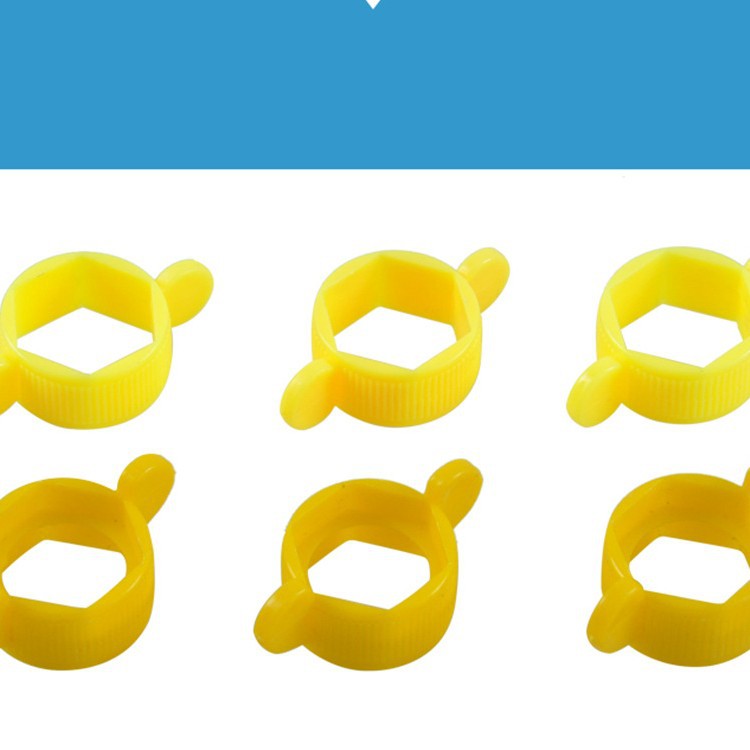 Four-inch braided pipe corrugated pipe special hand small wrench, hexagon socket hollow yellow small wrench, plastic wrench Application Scenario
