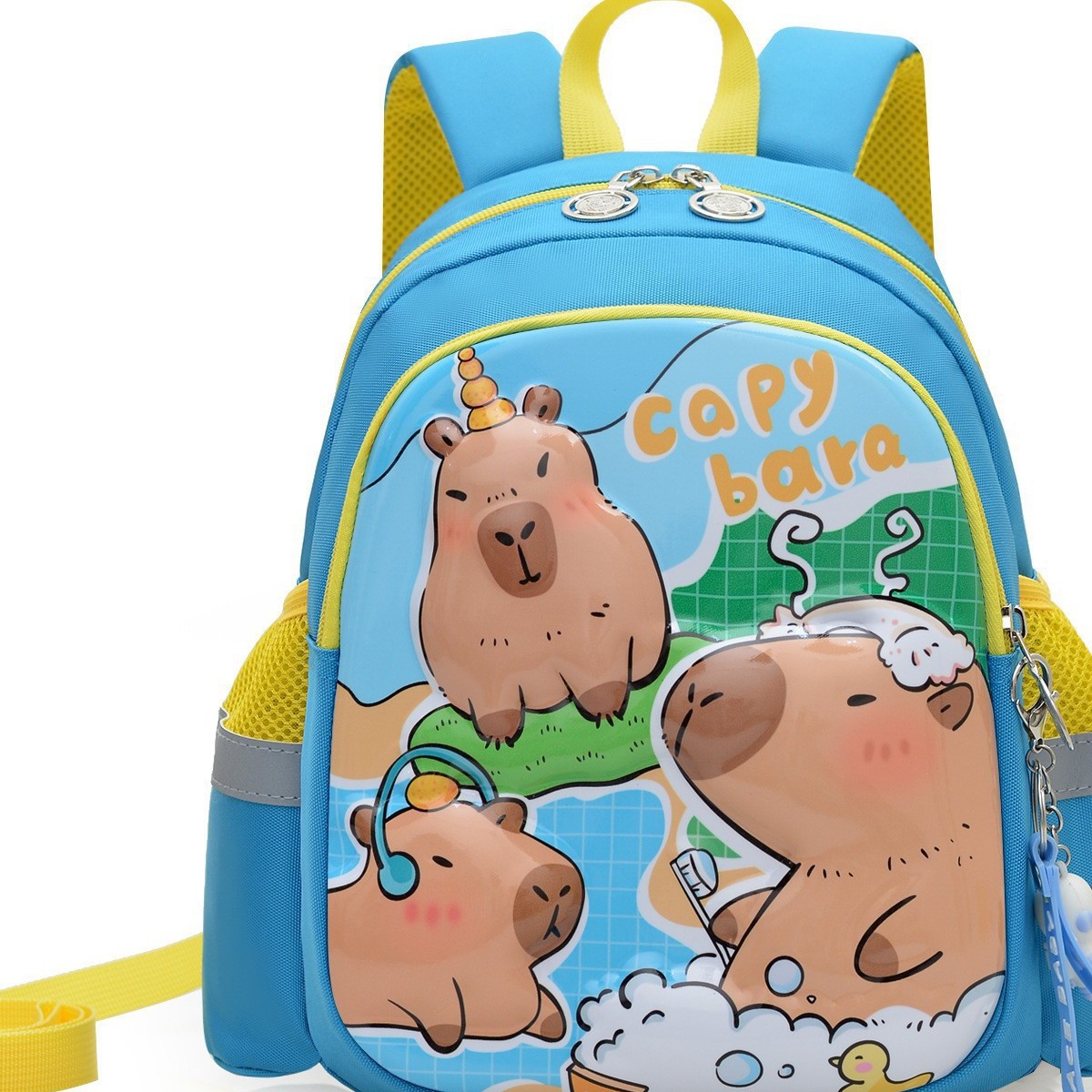 New children's schoolbags, cute kindergarten schoolbags, boys' and girls' backpacks, cute cartoon Kapipala hard shell bags Application Scenario
