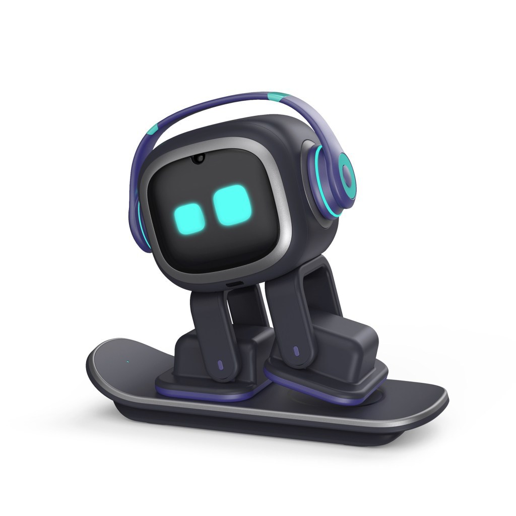 In-stock emo robot, intelligent emotional interaction, voice dialogue, ai desktop toy, children's companion, electronic pet Item Picture