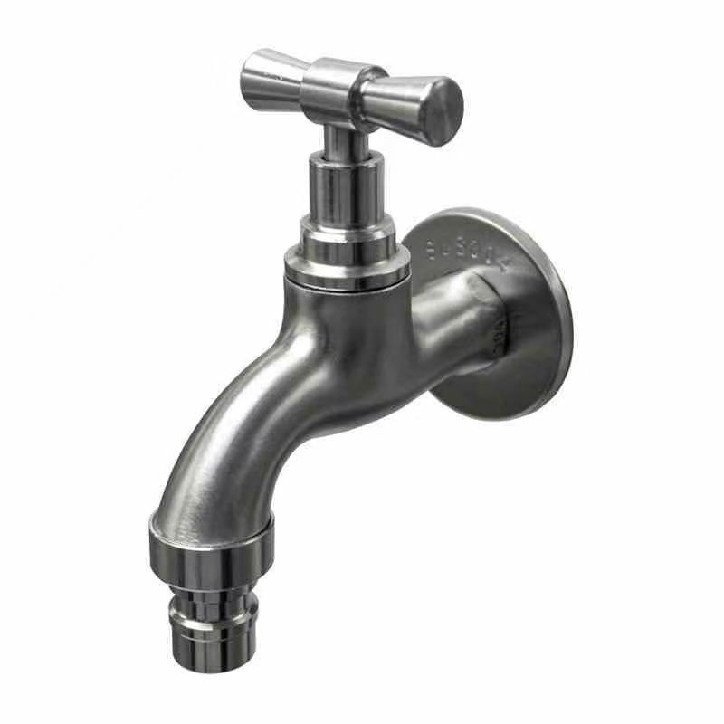 Stainless steel slow-boiling faucet, anti-freezing and frost-resistant, outdoor balcony, outdoor tap water, washing machine, mop sink faucet Item Picture