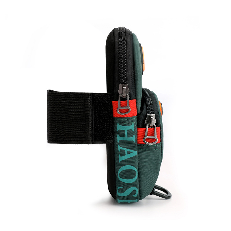 HAOSHUAI's new outdoor arm bag, running arm bag for men and women, mobile phone bag, coin purse and fitness bag Application Scenario