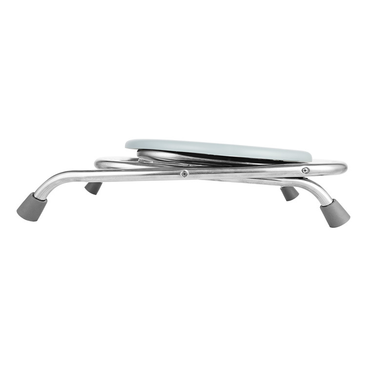 Direct sales from the manufacturer of mobile folding thickened toilet chairs for the elderly, pregnant women and the disabled details Picture