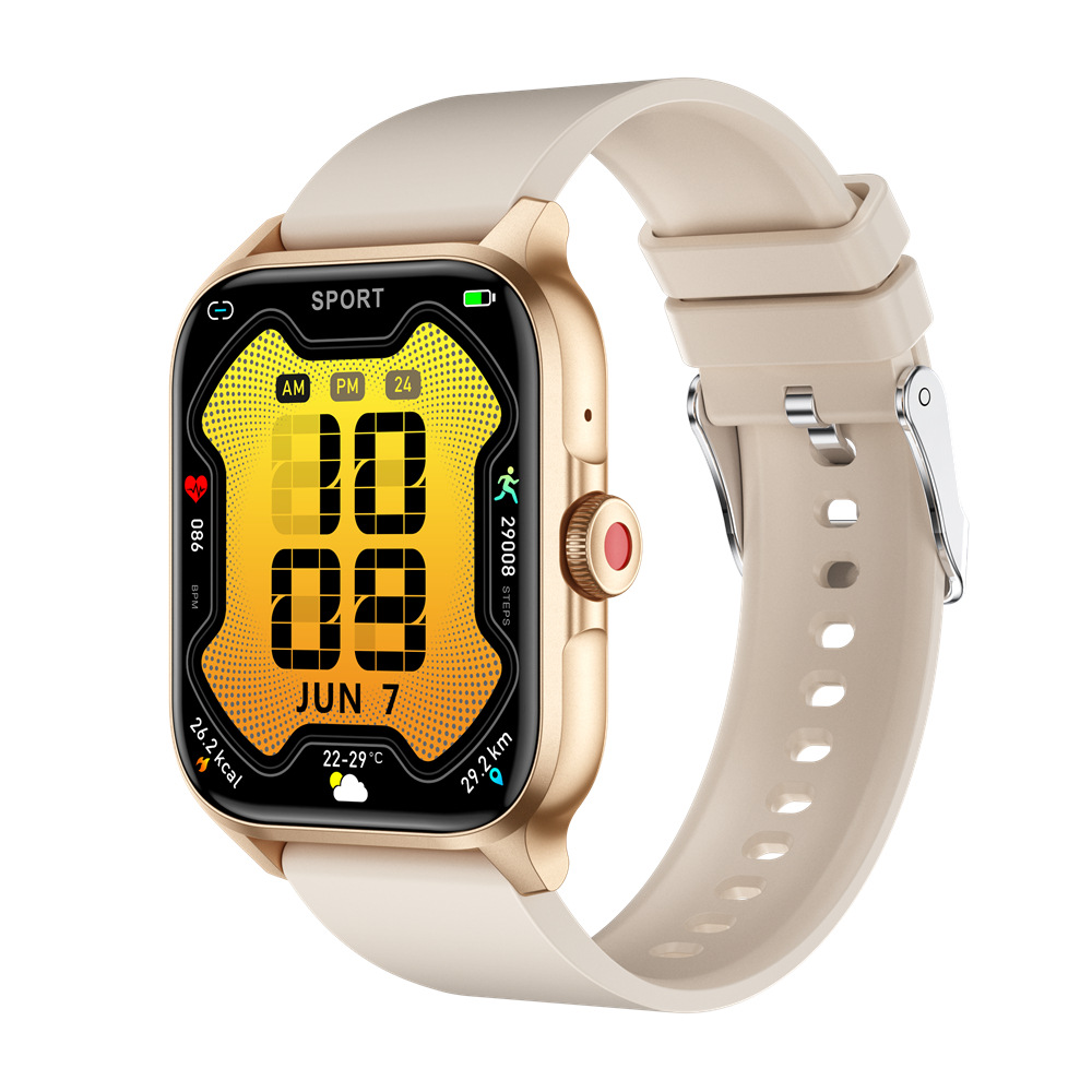 Cross-border QX15 smartwatch Heart rate, blood oxygen, Bluetooth call, health monitoring, music and voice assistant factory wholesale Specification drawing