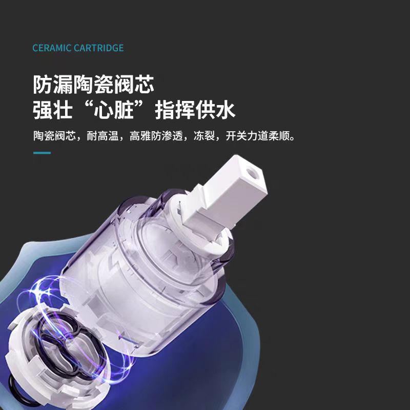 Factory direct sales of floor-standing faucets, bathroom floor-standing concealed installation, pre-embedded cold and hot exposed bathtub faucets Specification drawing