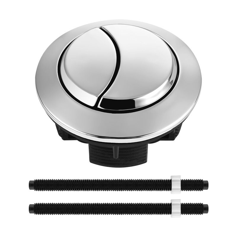 Starting point: Replace the flush button of the toilet tank accessory with the double-press household toilet press switch Item Picture