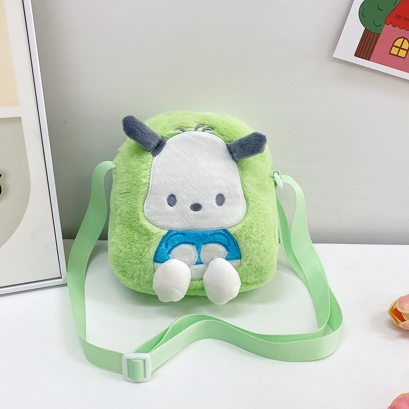 New single-shoulder toys, children's backpacks, cartoon dolls, fashionable bags, claw machines, dolls, blind boxes, gifts, and foreign trade Specification drawing