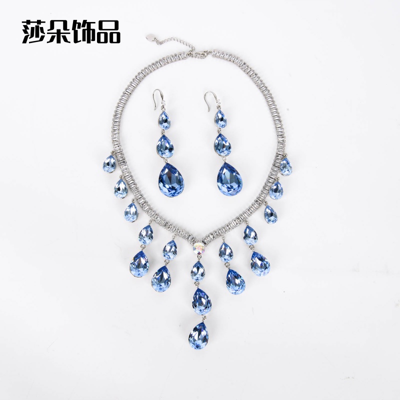 饰品/项链/汽车挂件串珠/四叶草/五金珍珠链细节图