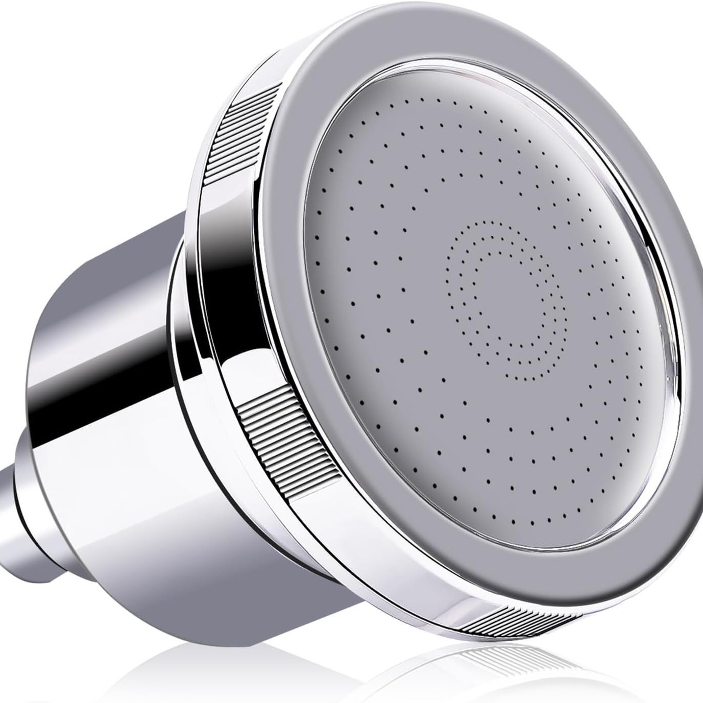 New Amazon cross-border export shower filter round American-style top shower head set Item Picture