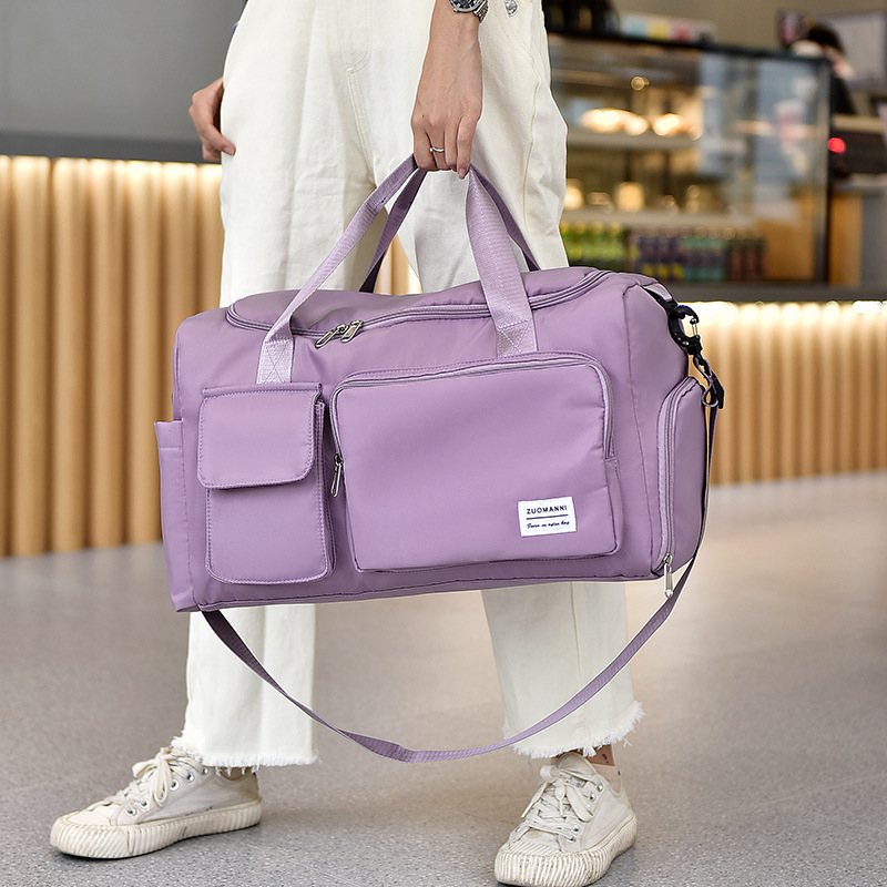 A large-capacity, lightweight and portable travel bag for women, suitable for storage during childbirth, short-distance swimming and fitness, and a luggage bag for male students Specification drawing