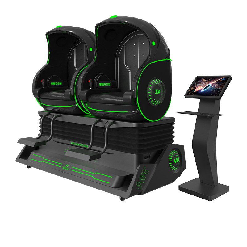 VR double-person egg chair, motion-sensing game equipment, all-in-one machine, large vr video game equipment, amusement park, children's entertainment project Item Picture