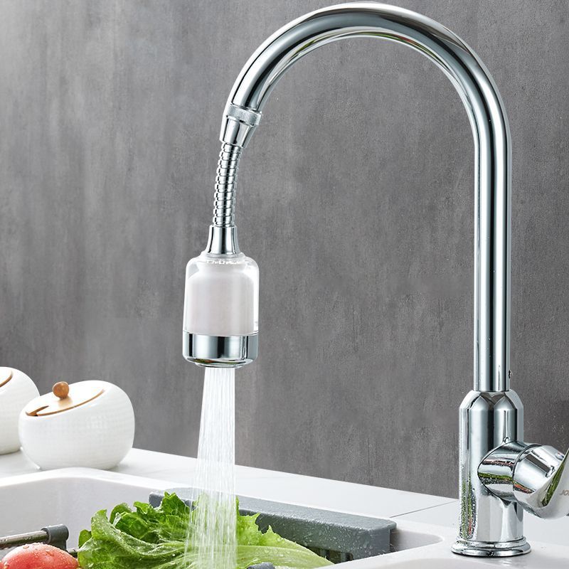 The water purifier, household tap water faucet filter, splash-proof faucet and shower head can rotate 360 degrees details Picture