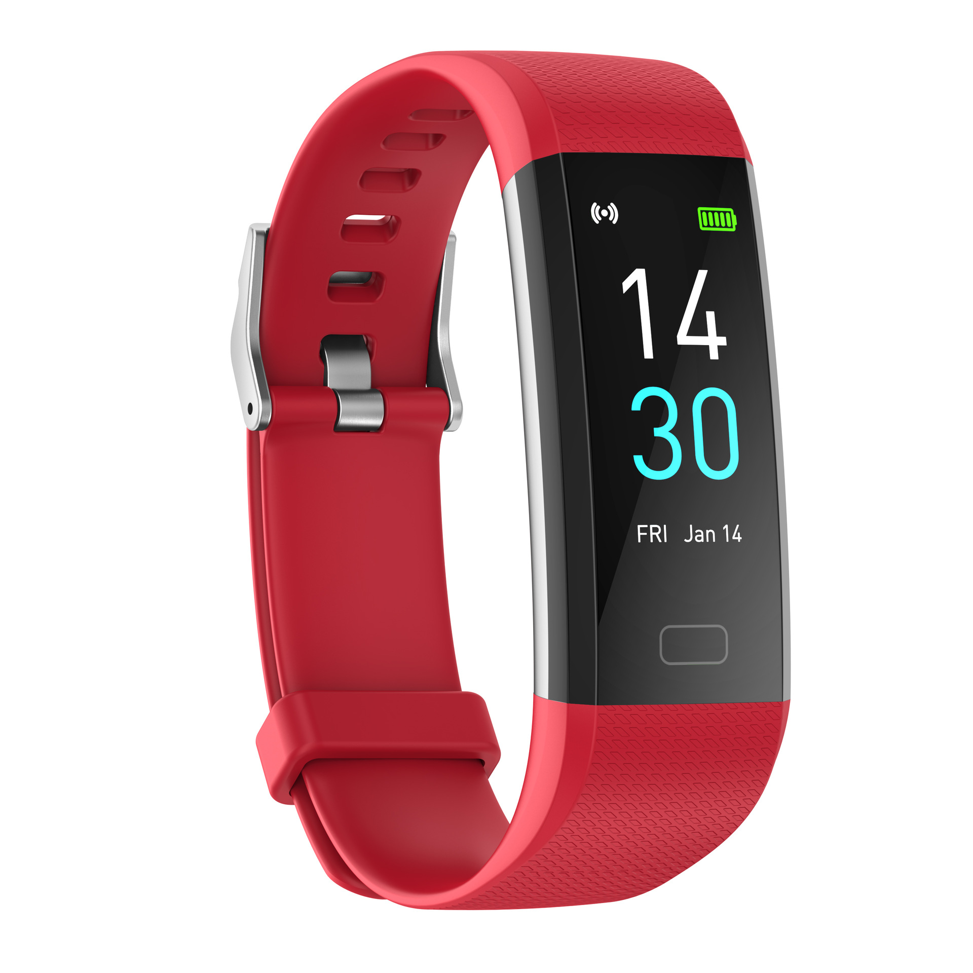 Cross-border best-selling smart bracelet S5 5th generation Blood pressure, fitness heart rate monitor, step temperature measurement watch, waterproof sports bracelet details Picture
