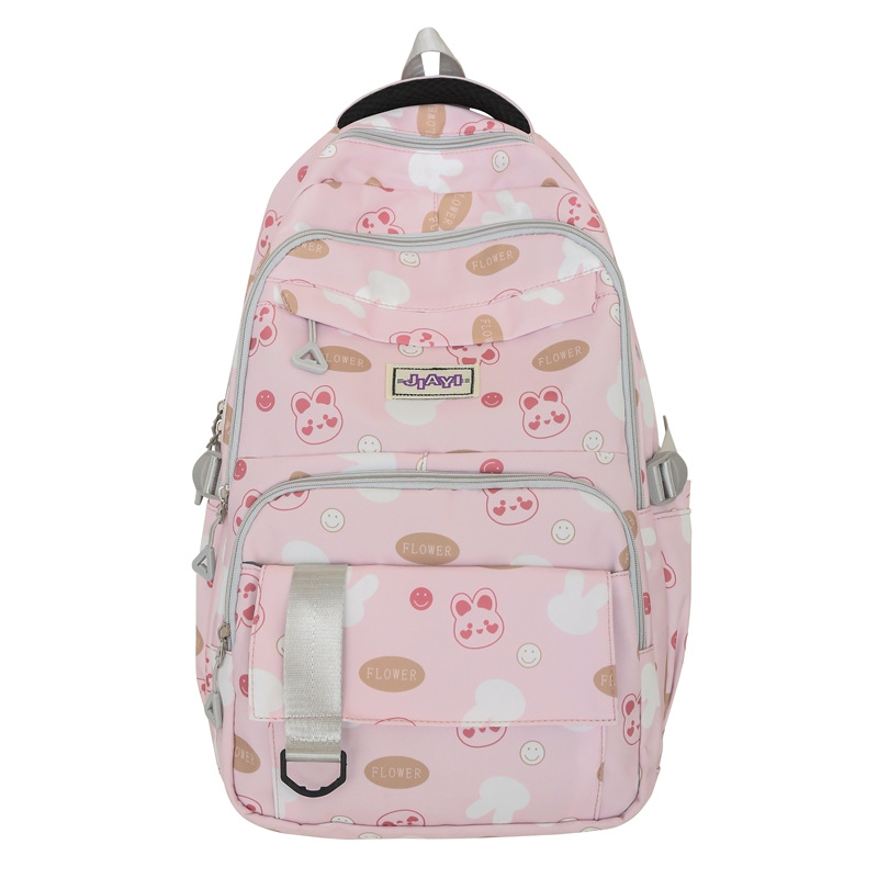 ins large-capacity backpack for female high school and junior high school students, birthday schoolbag for primary school, outdoor leisure travel backpack Item Picture