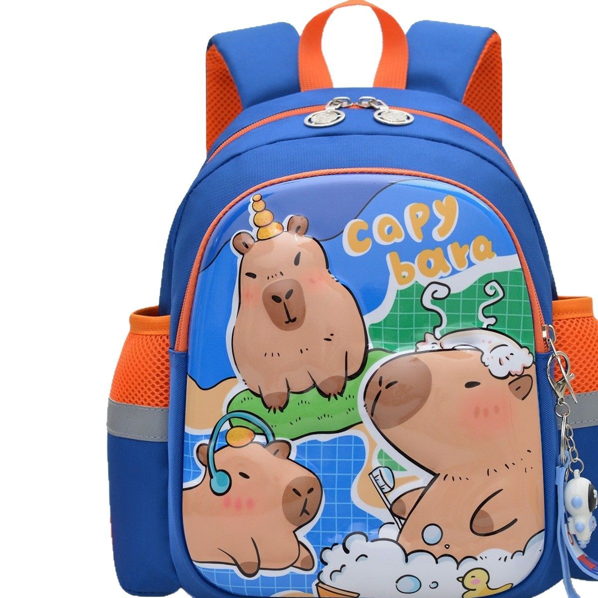 New children's schoolbags, cute kindergarten schoolbags, boys' and girls' backpacks, cute cartoon Kapipala hard shell bags Item Picture