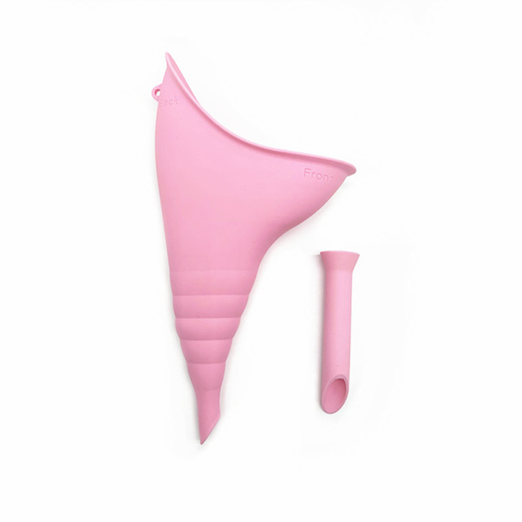 The new silicone urinal for women is a foldable and convenient emergency urination tool for outdoor travel Item Picture
