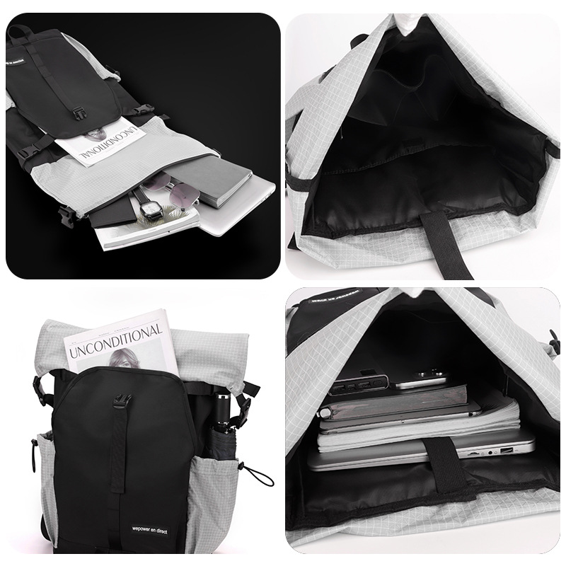 WEPOWER's new men's and women's backpacks are large-capacity casual backpacks for commuting and for junior and senior high school students Application Scenario