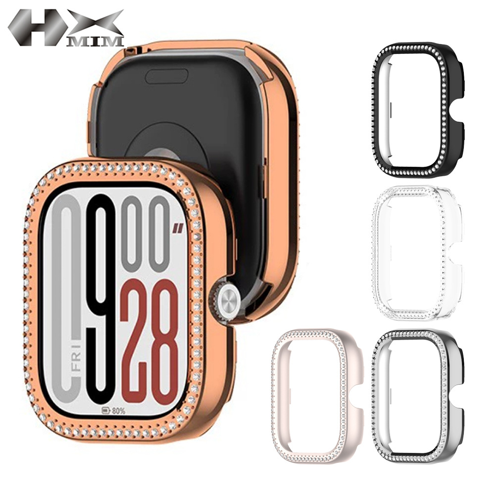 Redmi watch5 Watch case PC hollowed-out with diamonds Redmi Watch 4/5 transparent case