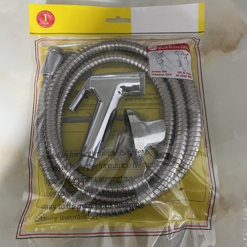Bathroom spray gun, faucet, toilet flush, companion, feminine wash, nozzle, high-pressure water gun, bathroom cleaning, toilet details Picture