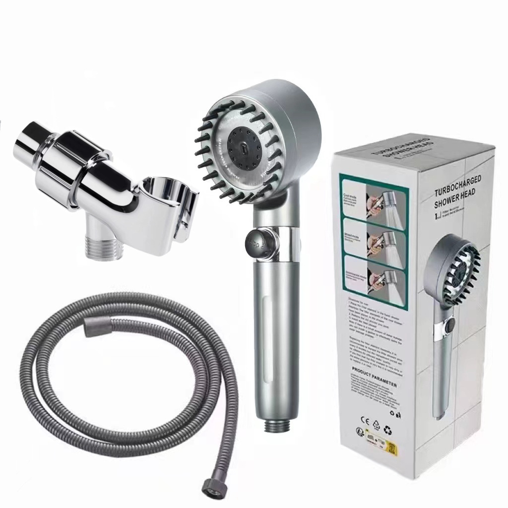 Wholesale of Daipai filter showerhead set, pressurized showerhead, universal powerful showerhead set for household bathing Specification drawing