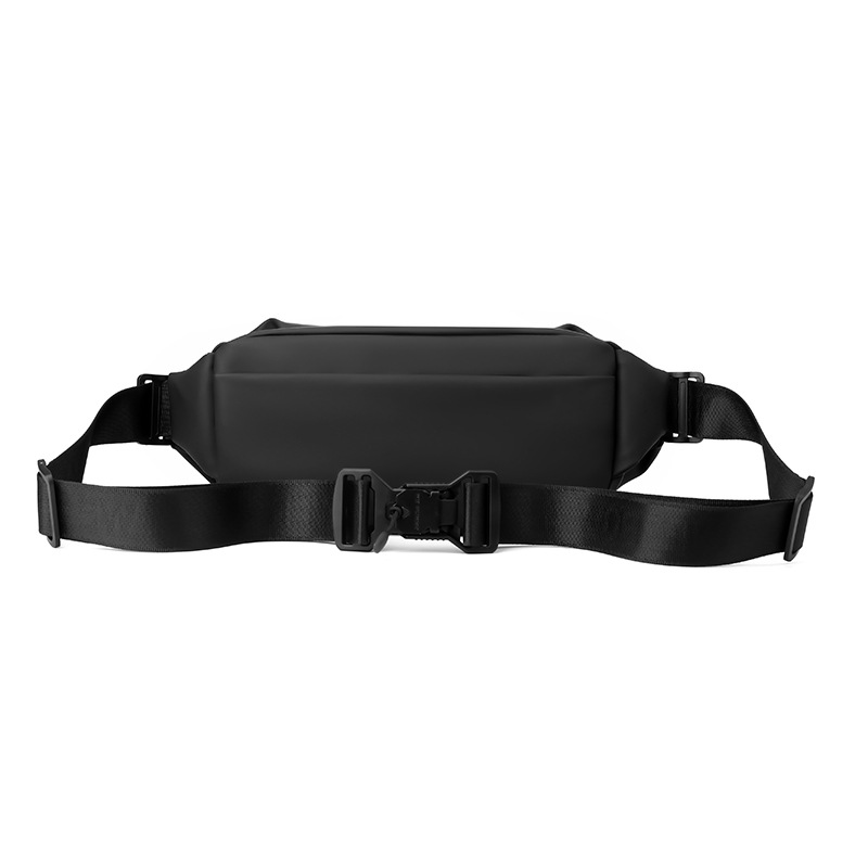 Wepower's new trendy men's chest bag, water-resistant single-shoulder crossbody bag and magnetic buckle waist bag Specification drawing