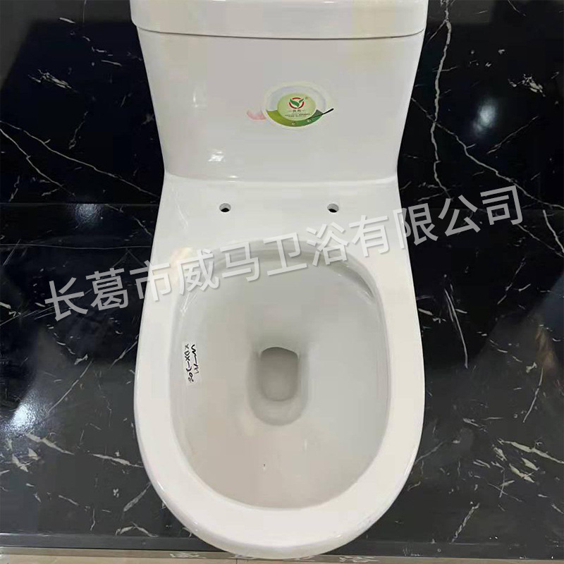 Engineering toilet, toilet bowl, ceramic toilet, toilet wc, sitting toilet, siphonic toilet, super vortex integrated water-saving details Picture
