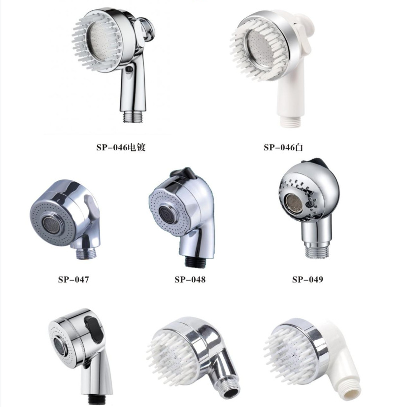 Hair washing bed nozzle, handheld water-saving children's shower head, pressurized hair salon shower head, hair salon faucet accessories details Picture