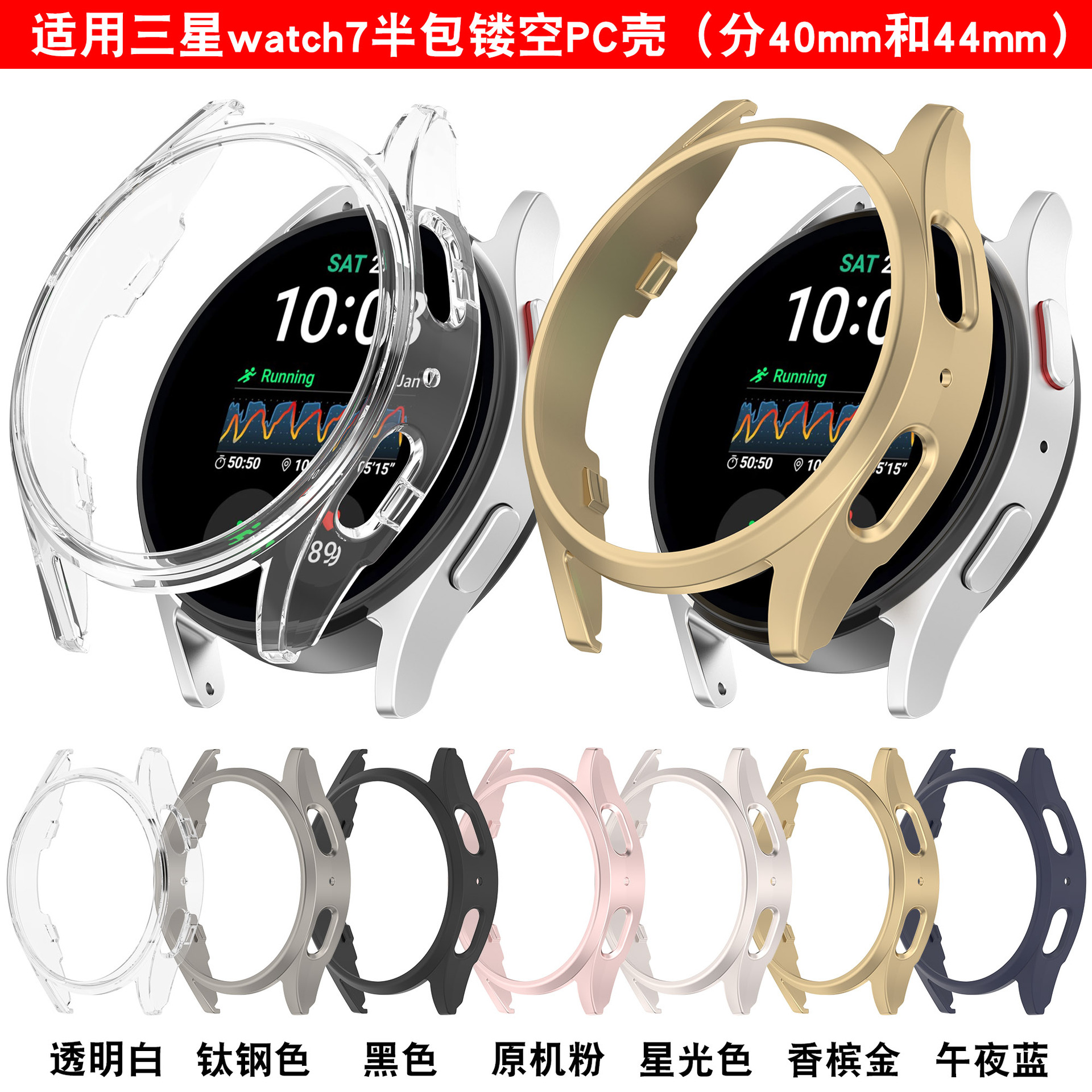 Xinyuan Shuntong is suitable for the Samsung watch7 ultra Ultra Ultra Ultra Ultra 2025 semi-enclosed watch case Application Scenario