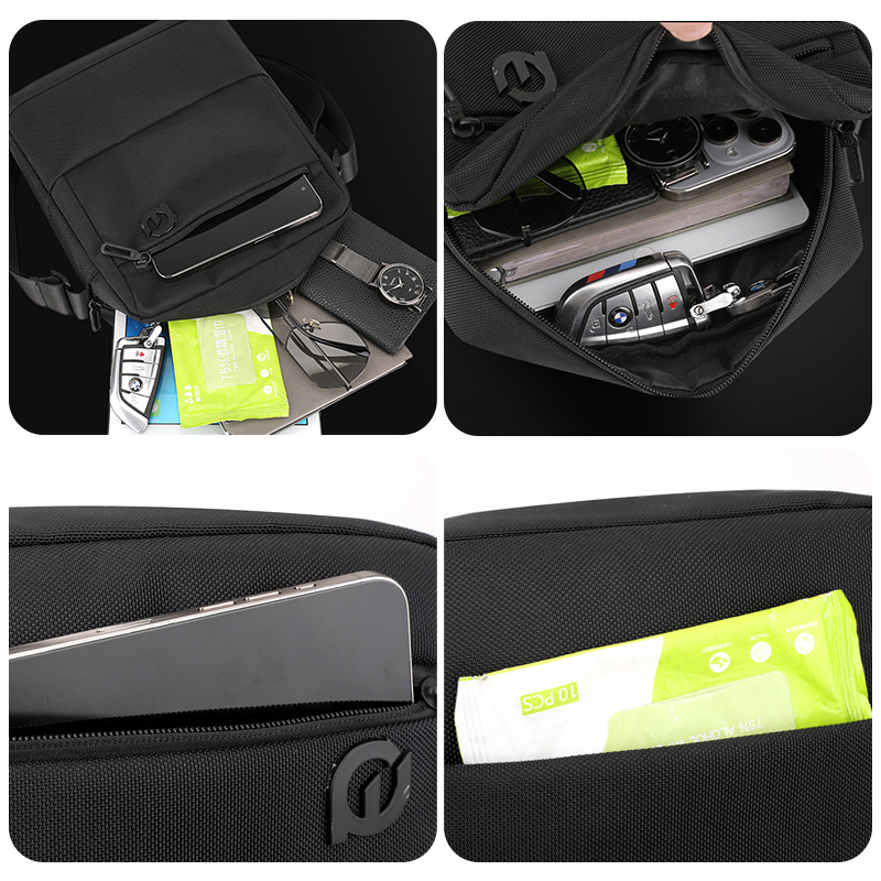 WEPOWER's new men's Korean waterproof travel crossbody bag, casual small bag, men's crossbody bag, backpack and single-shoulder bag Application Scenario