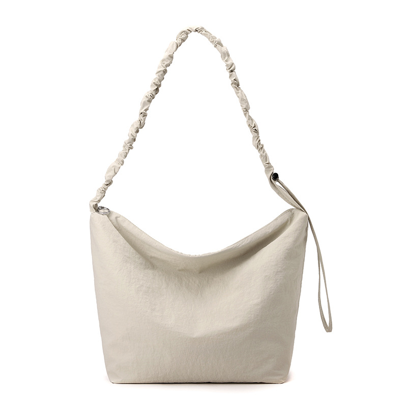 New cross-border crossbody bag, women's fashion trend, laid-back style tote bag, artistic Korean version, large-capacity single-shoulder bag Item Picture