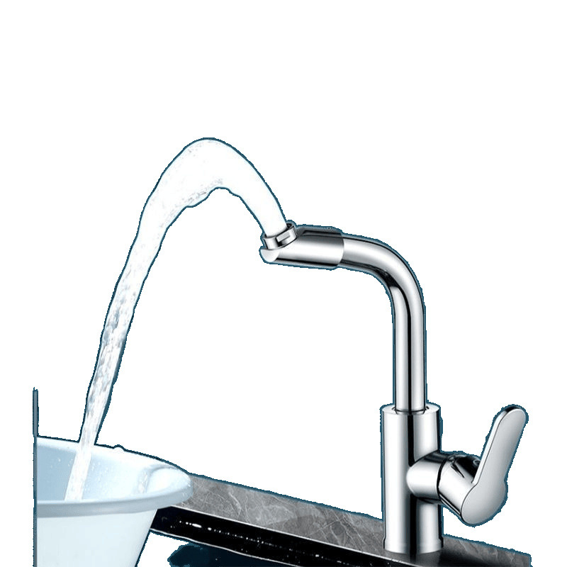Full copper faucet, bathroom washbasin faucet, cold and hot water stainless steel faucet collection, washbasin rotating faucet Item Picture
